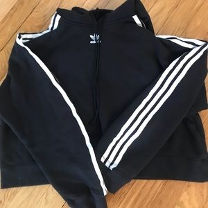 Urban Outfitters Addidas original cropped hoodie